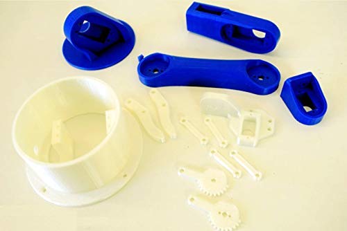 Robotic Arm with 5 Degree of Freedom (Only 3D printed plastic Parts with Nuts and Bolts) AB0198 - Image 2