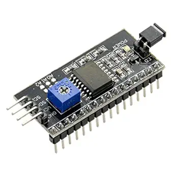 IIC/I2C Serial Interface Adapter Module For 16x2 (1602) Character Alphanumeric LCD Display - Pack Of 1 AB0080 - Image 3